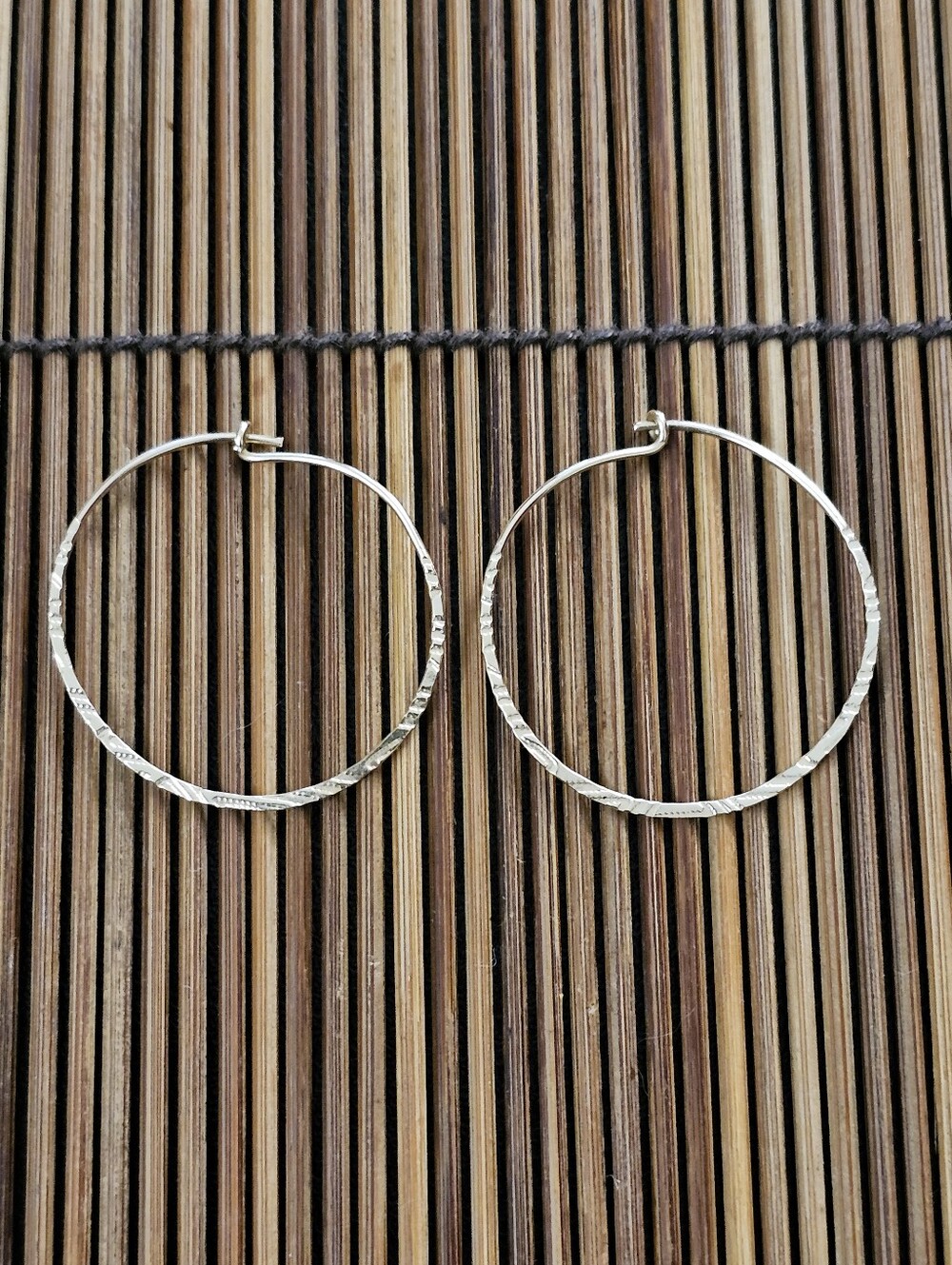 10k Hoop Yellow Gold Earrings (Vintage)